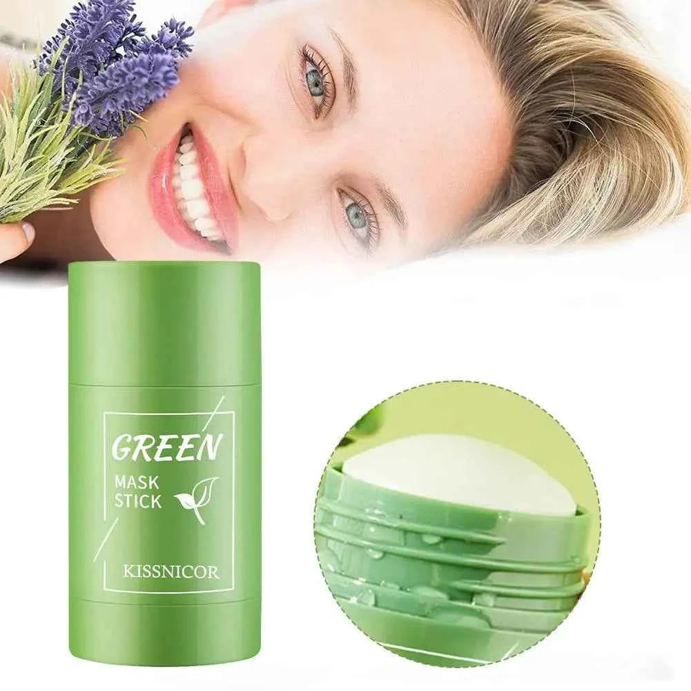 Masque Nettoyant au Thé Vert pour Homme - Purifiant et Hydratant - MyVies Store