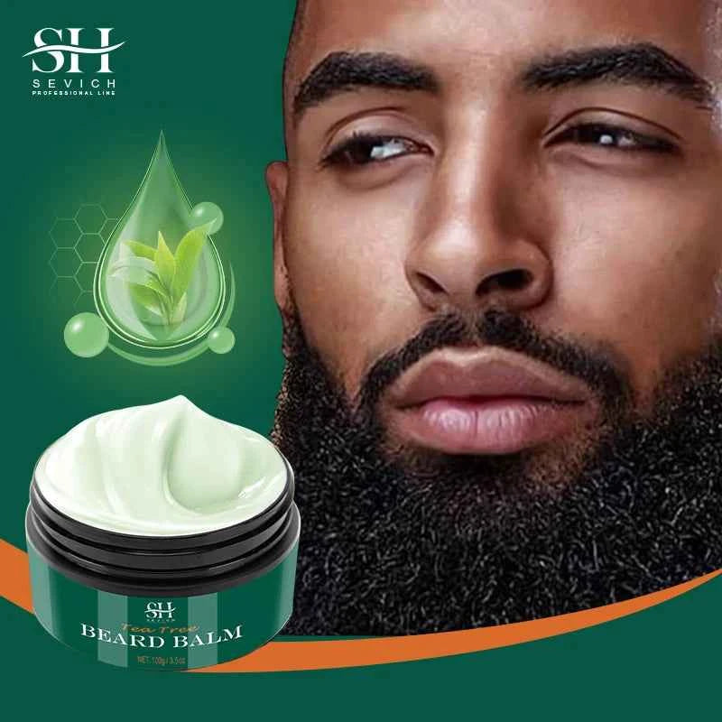 Kit de Croissance de Barbe Professionnel - Soin Complet 4-en-1