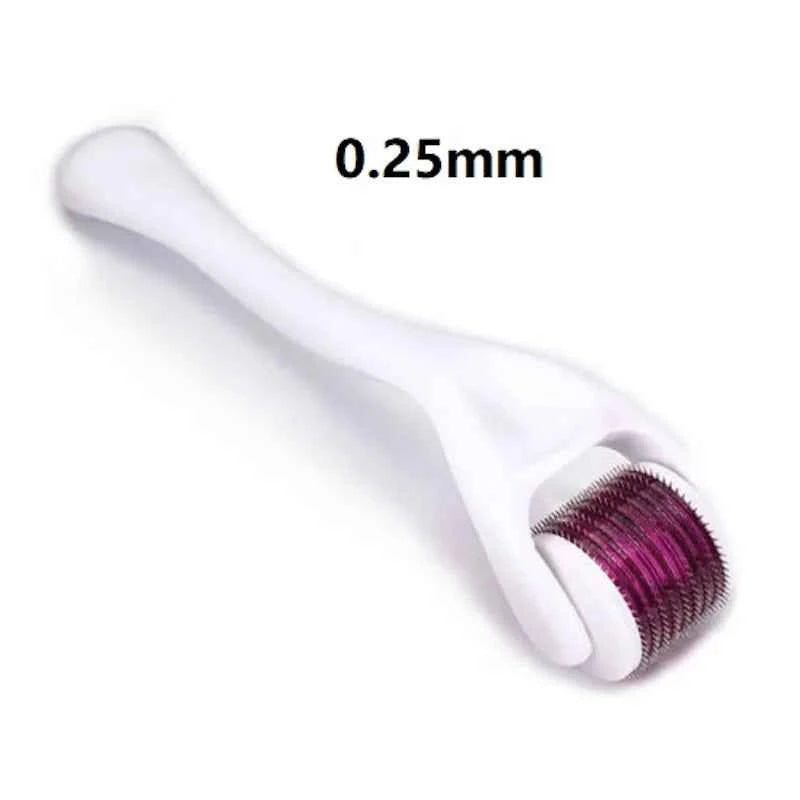 Derma Roller 540 Aiguilles - Stimulateur de Pousse de Barbe