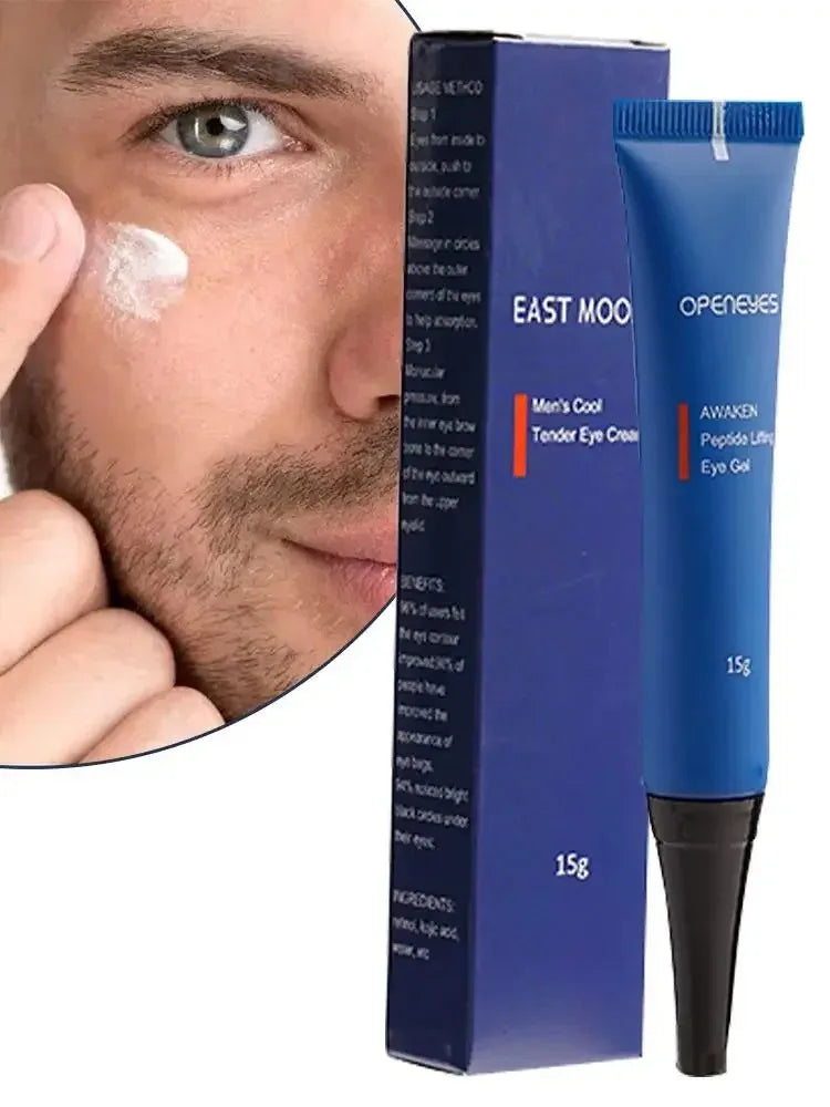 Gel Contour des Yeux Homme | Anti-Cernes et Anti-Poches 15g