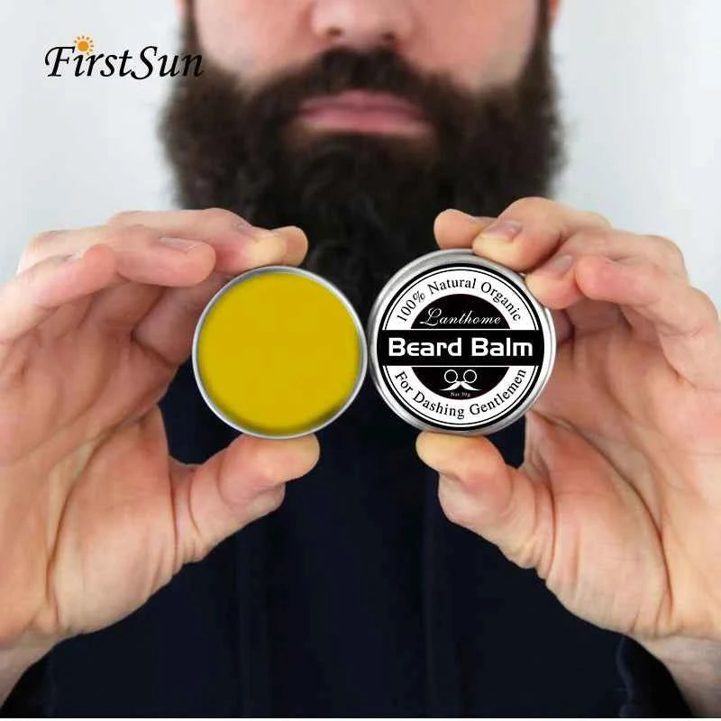 Baume à Barbe Naturel pour hommes - Soin Professionnel pour Hommes