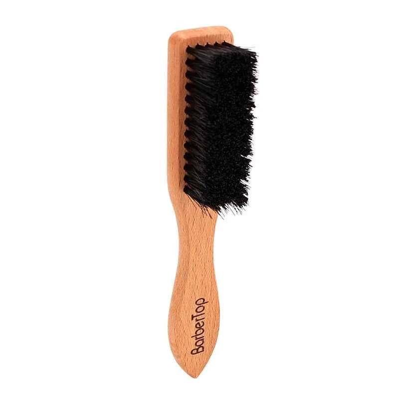 Brosse à Barbe Professionnelle en Bois - Soin Barbe Parfait