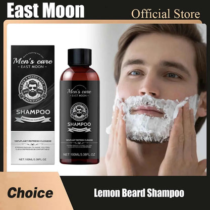 Shampoing Barbe au Citron - Soin Nourrissant et Fortifiant