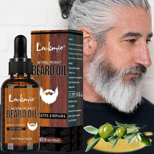 Huile à Barbe Musc | Soin Naturel Nourrissant 30ml - MyVies Store